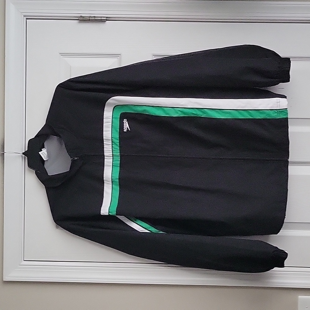 Vintage Speedo Men's Full-Zip Windbreaker Jacket